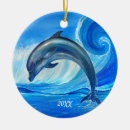 Recherche de dauphin ornements Océan