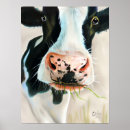 Recherche de vaches noires et blanches art Portrait