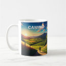 Recherche de santiago tasses Camino de santiago