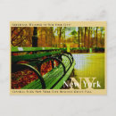 Recherche de central park new york cartes postales Vintage