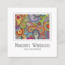 Recherche de textiles cartes visite Tissu