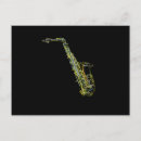 Recherche de saxophoniste cartes postales Instrument à vent