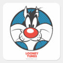 Recherche de sylvester autocollants Dessin animé