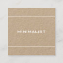 Recherche de bon mini cartes visite Minimaliste