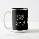 Recherche de tête de loup tasses Animal