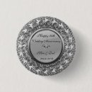 Recherche de anniversaire argenté badges Couple