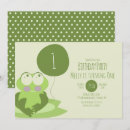Recherche de grenouille de fille invitations Reptile