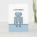 Recherche de robot jouet vœux cartes Illustration