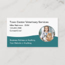 Recherche de service vétérinaire cartes visite Docteur