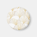 Recherche de feuille ginkgo magnets Motif