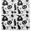 Recherche de halloween rideaux douche Chat