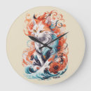 Recherche de chats colorés horloges Kawaii