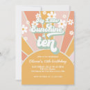 Recherche de little sunshine anniversaire invitations Boho