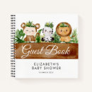 Recherche de baby shower de safari livre d or Élégant