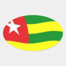 Recherche de togo autocollants Drapeau du togo