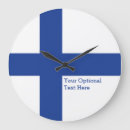 Recherche de drapeau de la finlande horloges Europe