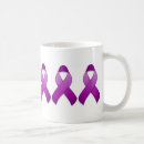 Recherche de ruban pourpre tasses Fibromyalgie