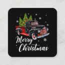 Recherche de arbre de noël cartes visite Vintage