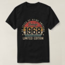 Recherche de vintage 1968 tshirts D'anniversaire