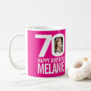 Recherche de soixante dixième anniversaire tasses 70e