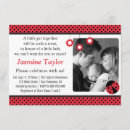 Recherche de insectes d 11x16 invitations Coccinelle