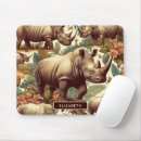 Recherche de rhino tapis souris Nature