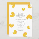 Recherche de rubber duck baby shower invitations Canard en caoutchouc