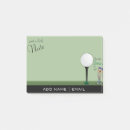 Recherche de golf post its Humour