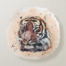 Recherche de tête de tigre coussins Jungle