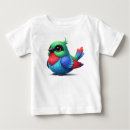 Recherche de oiseau bleu bébé tshirts Jaune