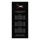 Recherche de rose et noir cartes publicitaires Coiffeur