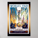 Recherche de un siècle de progrès posters Vintage