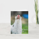 Recherche de poulet drôle vœux cartes Humour