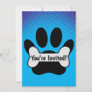 Recherche de patte de chien invitations Empreintes de pattes