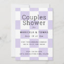 Recherche de damier invitations Violet