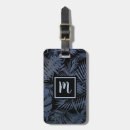 Recherche de feuille tropicale bagages étiquettes Motif