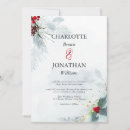 Recherche de mistletoe invitations Élégant