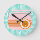 Recherche de radio vintage horloges Illustration