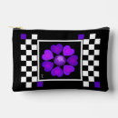 Recherche de coeur cosmétiques pochettes Noir et blanc