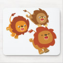 Recherche de lion mignon tapis souris Lions