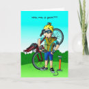 Recherche de humour cycliste vœux cartes anniversaire