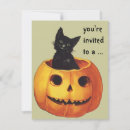 Recherche de de chat invitations Jack o lanterne