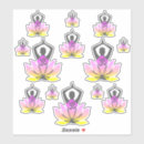 Recherche de signe de yoga autocollants Namaste