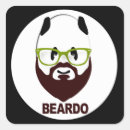Recherche de barbes autocollants Noir et blanc
