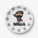 Recherche de ninja assiettes Guerrier