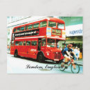 Recherche de autobus rouge cartes postales Photographie