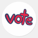 Recherche de démocrate de vote autocollants Électeur