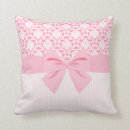 Recherche de damassé rose coussins Girly