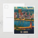 Recherche de st louis missouri cartes postales Illustration