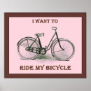 Recherche de faire du vélo posters Vintage